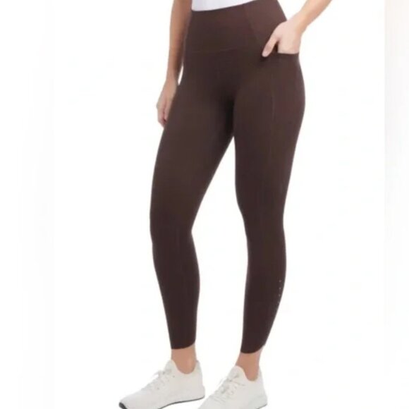 Danskin Brushed High Waist Leggings with Pockets - Picture 1 of 12